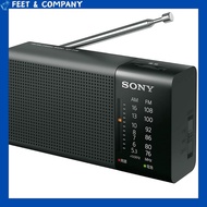 Sony Handy Portable Radio - FM/AM/Wide FM Compatible - Black