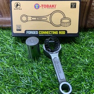 TOBAKI FORGED CONNECTING ROD crankpin28mm/rod100mm(Y15/FZ150/LC5S)