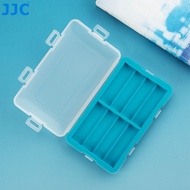 JJC Luxury 8 Slots AA Battery Holder Case Waterproof 14500 Battery Box with Sponge Cushion/ Silicone