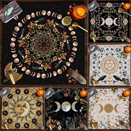 Butterfly Flowers Plants Altar Cloth Tarot Card Table Cloth Witch Divination Table Cover Reading Tar