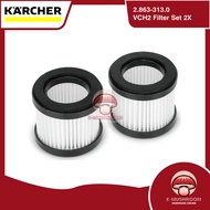 Karcher VCH2 Filter Set 2X - 2.863-313.0