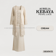 DESINCE Women Aurelia Kebaya Pearl Lace Baju Raya 2026 Modern Kebaya WW 030