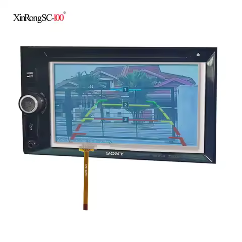 For SONY XAV-601BT XAV601BT compatible resistance screen 4 wire Universal LCD Touch Screen Panel Dig