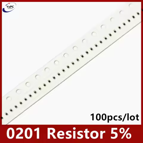 100pcs 1% 0201 SMD resistor 0R ~ 10M 1/4W 0 0.1 1 10 100 150 220 330 ohm 1K 2.2K 4.7K 10K 100K 1R 10