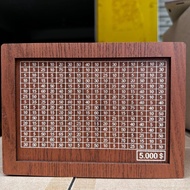 Money Saving Box,Wooden Money Box,Savings Box,with Money Target and Numbers with Counter Crafts Port