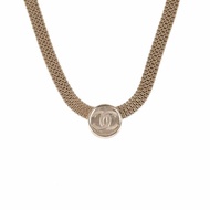 CHANEL 合金22P金幣項鏈choker項鍊