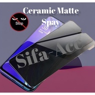 HP LAYAR TEMPERED GLASS CERAMIC ANTI SPY PRIVACY OPPO A54/ A74/ A94 NEWEST PHONE SCREEN PROTECTOR [S