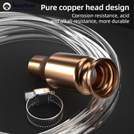 HUAIHAO 1M/1.5M/2M/3M/4M Manual Gasoline Fuel Suction Pipe Gas Siphon Pump Water Shaker Siphon Safet