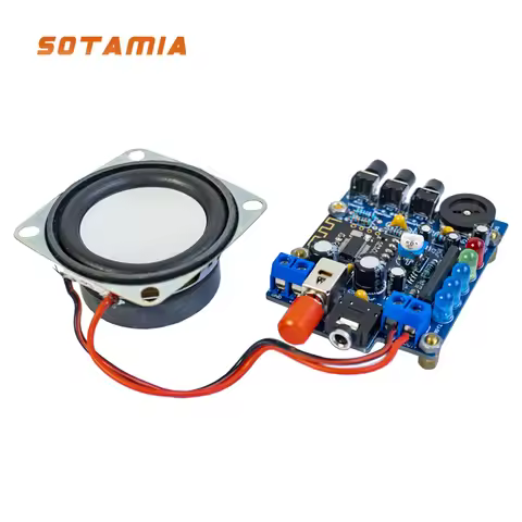 SOTAMIA Portable Bluetooth Speaker Power Amplifier Audio Electronic Product Assembly DIY Kits USB Ci