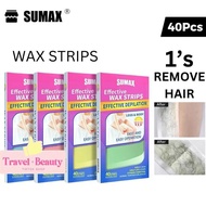 Sumax Wax Strip Hair Removal Wax Strips Hair Removal WaxWax Paper ️Hair Remover Sticker Body Care Re