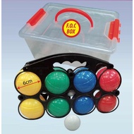 Junior Multi Color Plastic Petanque - 8 pcs/set