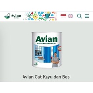 MURAH Cat Kayu Cat Besi Avian 1kg Bagian Katalog 1