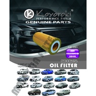 AUDI A3(8PA)2.0 FSI A4(B7,8E)2.0 TFSI A6(C6,4F)2.0 TFSI RS3(8V)2.5 TFSI TT(8J3,MK2)2.0 TFSI OIL FILT