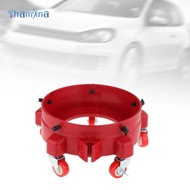 [Shamjina] Car Wash Bucket Dolly Rolling Bucket Dolly Detailing Tool Swivel Wheel Casters Car Access