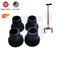 Rubber Tips for Quadcane Tongkat Empat Kaki 4pcs/Foam Cushion Hangrip Quadcane