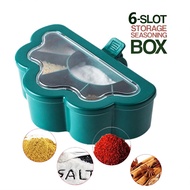 Sdgr_idr Six-Story Scaffolding Box Set Plastic Spice Box Kitchen Flavor Storage