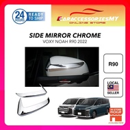 Toyota Noah Voxy R90 2022 side mirror chrome trim garnish accessories rearview mirror cover