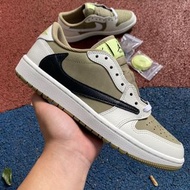 Jordan 1 Retro Low Golf Travis Scott Neutral Olive