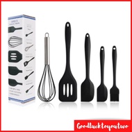 GSDPK-High Quality Cream Silicone Scraper Cooking Tool Sets