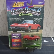 Johnny Lightning Classic Customs Corvette 1962 Roadster & Corvette Indy