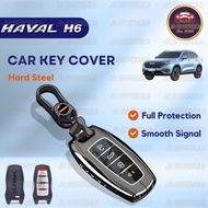 Haval H6 Hev Key Cover Steel Case Car Casing Holder Cover Kunci Haval H6 Accessories