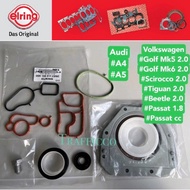 Volkswagen VW Golf Mk6 2.0 Passat Tiguan Audi A4 A5 Q5 2.0 EA888.2 Engine Crank Gasket Flywheel Oil 