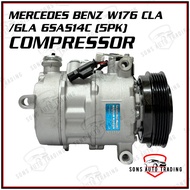 MERCEDES BENZ W176 CLA/GLA 6SAS14C AIRCOND COMPRESSOR (5PK)