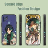 Casing For Realme GT Neo GT2 Master Neo2 3 2T 3T Genshin impact Xiao Aesthetic Game Characters NY003 Phone Case Square Edge