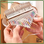 BEAUGREEN Finger Thumb Piano, 17 Keys Mini Mini Thumb Piano, Marimba Musical Exquisite Musical Instr
