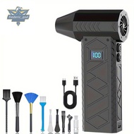 180000RPM Mini Air Blower  Fan Electric Power Display Handheld Dust Cleaner High Speed Duster Cleani