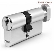 DECO (60MM) EURO PROFILE CYLINDER LOCK SINGLE