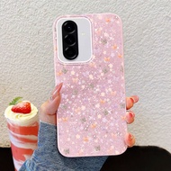 YBD Phone Case For Samsung Galaxy A17 M17 F17 A37 A57 5G 4G Full screen of shattered stars and flowe