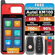 Autel MaxiIM KM100 Key Fob Programming Immobilizer Tool 2PCS Autel IKEY for 60s Key Generation OBD I