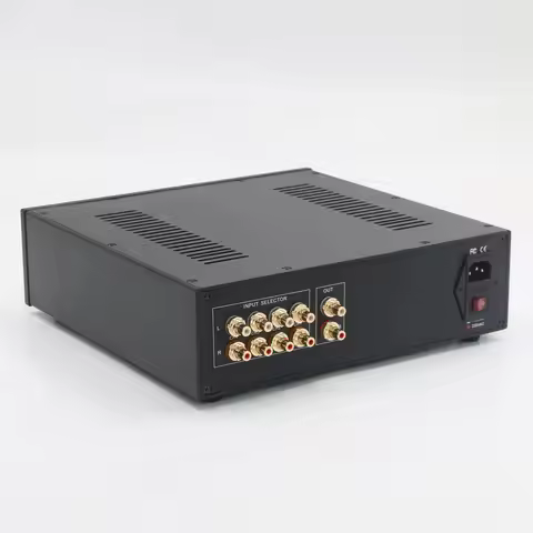 STR12A 12AU7/ECC82 Tube Remote Control Preamplifier HiFi Audio 4 In 1 Out Reference Cary SLP-90 Prea