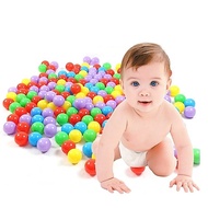 Bag of 100 Pi Plastic Balls 5.5 cm Drop Ball House for Children