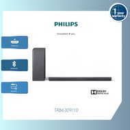 Philips Soundbar 2.1 DTS Virtual:X, 320W max. HDMI eARC, Dolby Atmos | TAB6309/10 | 1 Year Warranty