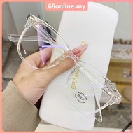 [Johor Seller] Spec Anti Blue Light Blocking Glasses transparent spectacles Frame Cermin Mata bingka