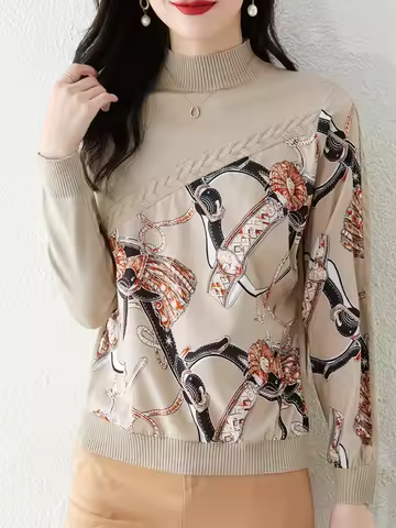 New causal Women's knitted Pullovers Fashion elegant Sweater Vests Casual Top