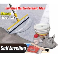 Epoxy Quartz GRANITE Self-Levelling Floor Paint Tile Marble Look Epoxy Flooring Cat Lantai Coating E