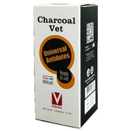 Charcoal Vet liquid 100ML / Ubat Cirit Birit, Keracunan & Kembung Perut Untuk Kucing dan Anjing (Dog