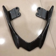 L bar/spoiler carbon Y15zr(v1/v2) Exciter150 Y15 /Yamaha y16 L bar carbon y16zr ex155 vva155 Mxking1