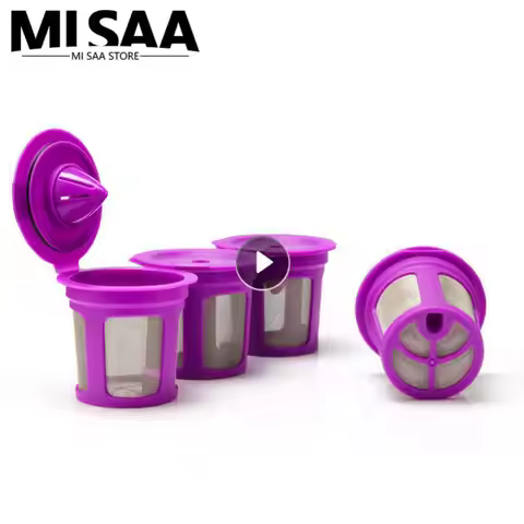 Refillable Coffee Filter Reusable Compatible With Keurig 2.0 1.0 K Cup Coffee Makers Creative Wholes