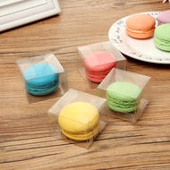 Macaron Packaging Box Single Piece Transparent PET Food Grade Macaron Box Candy Box Biscuit Pastry B