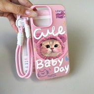 Cat [Jbscasing93] Jelly Color 2 In 1 Case Vivo Y29 5G Y21D Y19S Pro Y400 V60 Lite 4G 5G Iqoo Z10 Lit