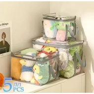 Doll Toy Storage Box Thick Transparent Storage Box