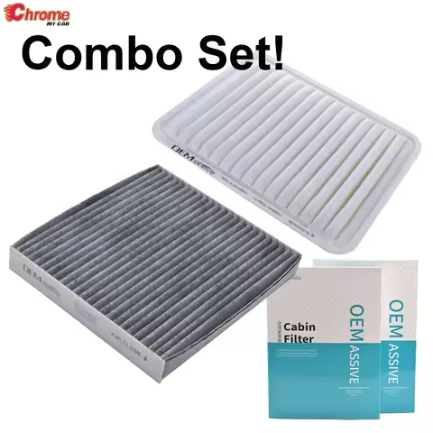 Engine Cabin Pollen Air Filter 17801-0H050 87139-YZZ08 For Toyota Camry Venza 2007 2008 2009 2010 20