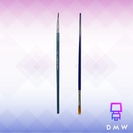 Switch Lubing Brush Applicator, Nylon Paint Brush Painting Brush, Sharp Head Size 00 /Flat Head
