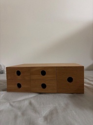 MUJI Wooden Storage Box 木製儲物櫃無印良品