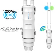 WAVLINK AC1200 Dual Band WiFi Range Extender Berkecepatan Tinggi Koneksi Stabil Pengaturan Mudah