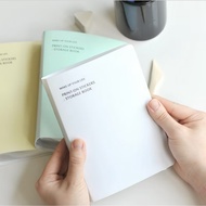 MU Life Style | Print-On Sticker Storage Book Collection Sticker Journal Supplies Stockbook 手帐素材收集册